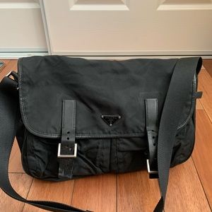Vintage Prada Nylon messenger bag